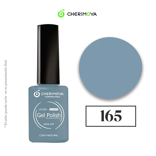 Esmalte Gel Polish Cherimoya 165 Soak Off 8ml - Chuys Beautys | Chuy's Beautys
