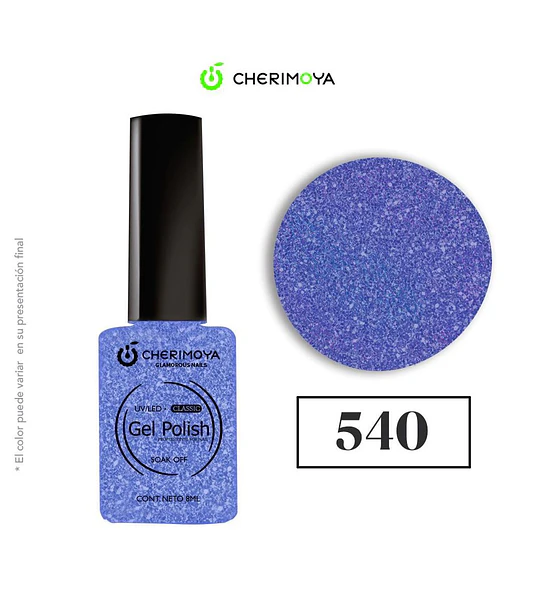 Esmalte Gel Polish Classic 540 Cherimoya UV/LED Soak Off 8ml