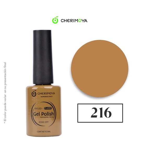 Esmalte Gel Polish Classic 216 Cherimoya