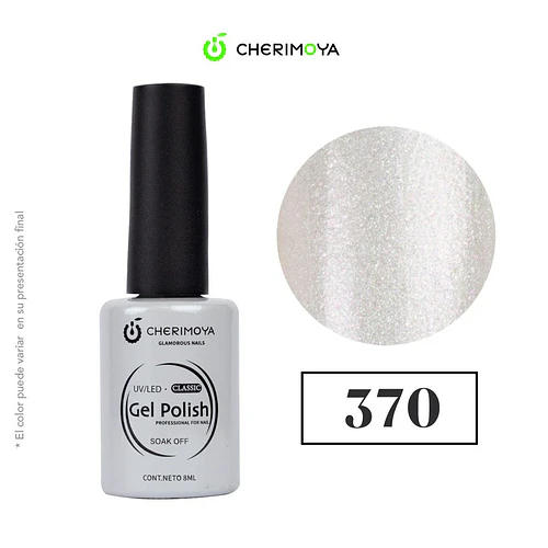 Esmalte Gel Polish Classic 370 Cherimoya 8ml - Chuys Beautys | Chuy's Beautys