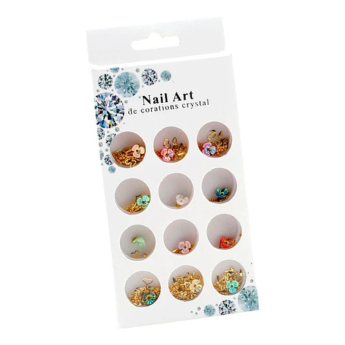Decoraciones de Cristal para Uñas Nail Art Cherimoya - Chuys Beautys | Chuy's Beautys