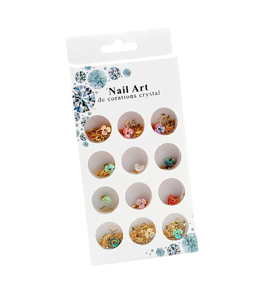Decoraciones de Cristal para Uñas Nail Art Cherimoya