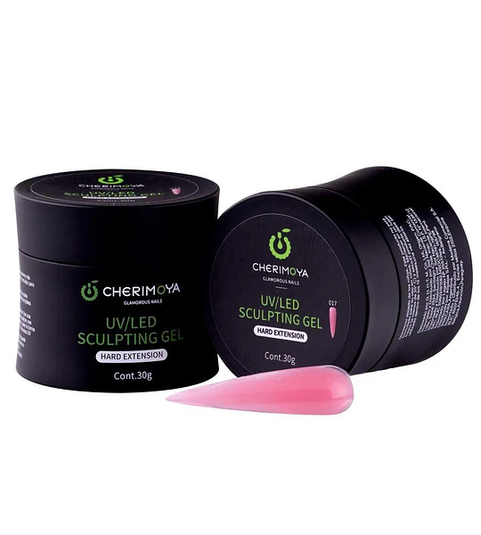 Gel Esculpidor UV/LED Hard Extension Rosa 30g Cherimoya