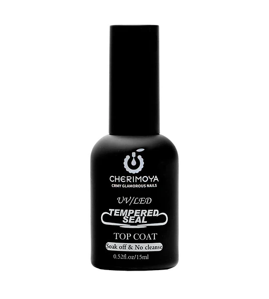Top Coat Gel Tempered Seal UV/LED Cherimoya 15ml