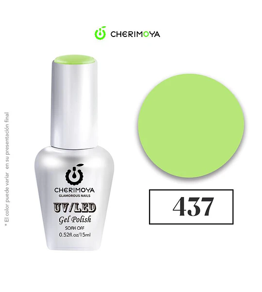 Esmalte Gel UV/LED Cherimoya 437 15ml