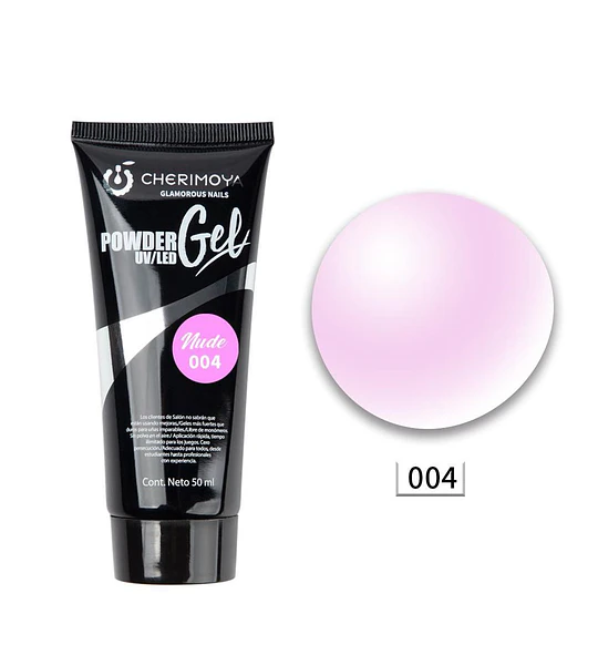 Gel en Polvo UV/LED Nude 004 Cherimoya Glamorous Nails 50ml
