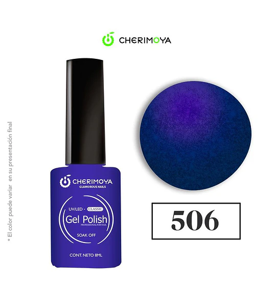 Gel Polish Cherimoya 506 UV/LED Classic Soak Off 8ml