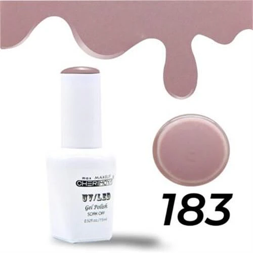 Esmalte Gel Uv/Led Soak Off 183 Cherimoya 7.5ml - Chuys Beautys | Chuy's Beautys