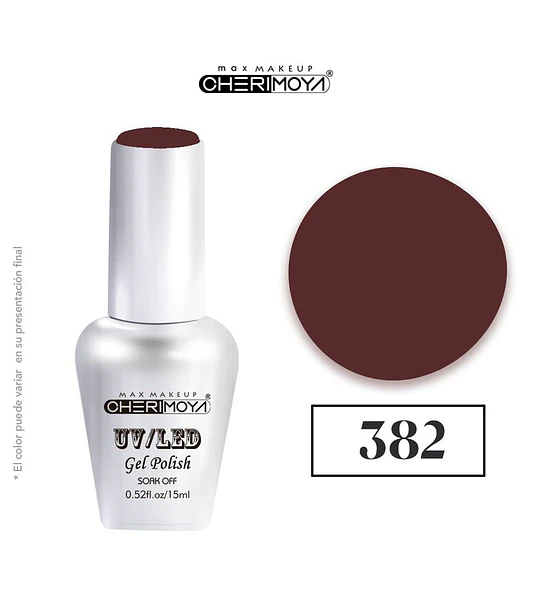 Esmalte Gel UV/LED Soak Off 382 Cherimoya 15ml