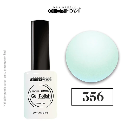 Gel Polish Classic 356 Soak Off Cherimoya 8ml - Chuys Beautys | Chuy's Beautys