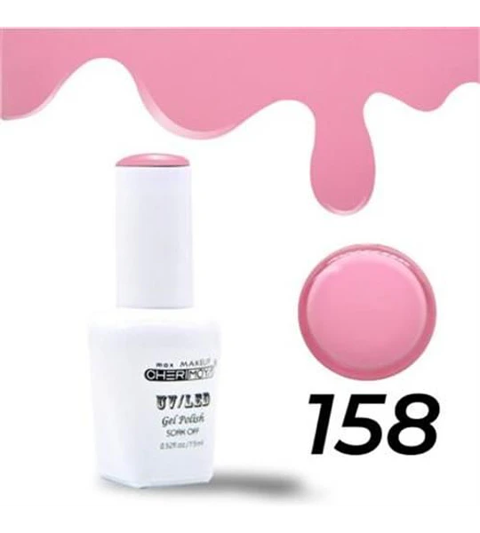 Esmalte Gel UV/LED Soak Off Color 158 Cherimoya