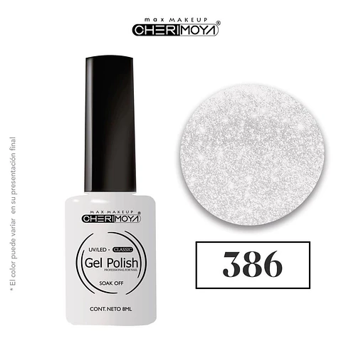 Gel Polish Classic Soak Off 386 Cherimoya 8ml - Chuys Beautys | Chuy's Beautys