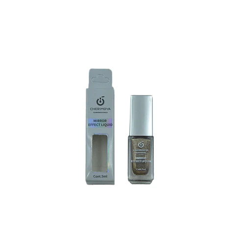 Esmalte efecto espejo Cherimoya Mirror Effect Liquid 5ml - Chuys Beautys | Chuy's Beautys