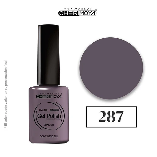 Gel Polish Classic 287 Soak Off Cherimoya 8ml - Chuys Beautys | Chuy's Beautys