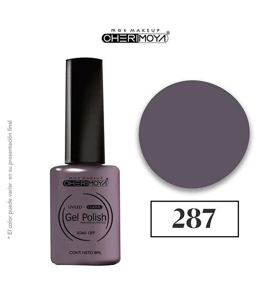 Gel Polish Classic 287 Soak Off Cherimoya 8ml