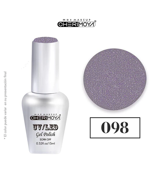 Esmalte Gel Polish UV/LED Cherimoya 098 15ml