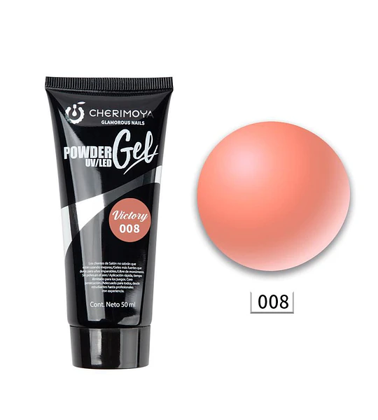 Gel de Uñas Victory 008 UV/LED Cherimoya 50 ml