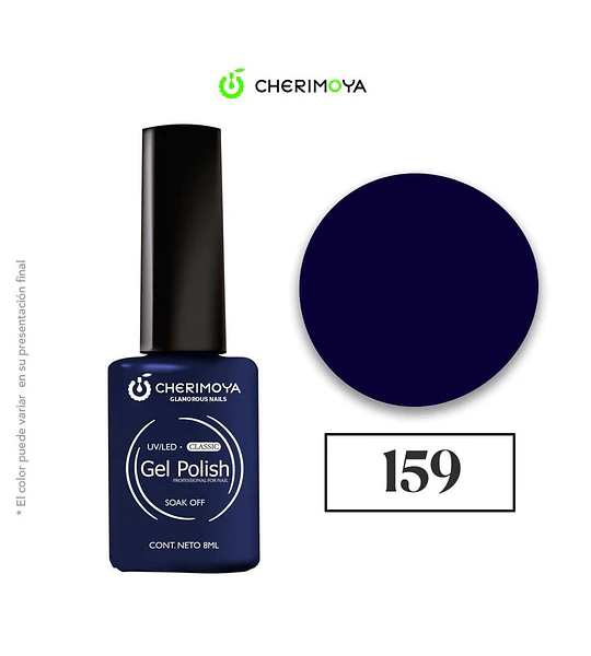Esmalte Gel Polish 159 Soak Off UV/LED Cherimoya