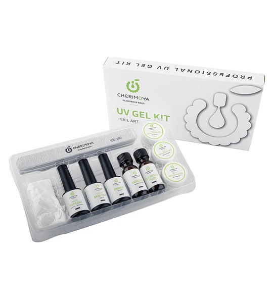 Kit Profesional Uñas Gel Cherimoya Nail Art