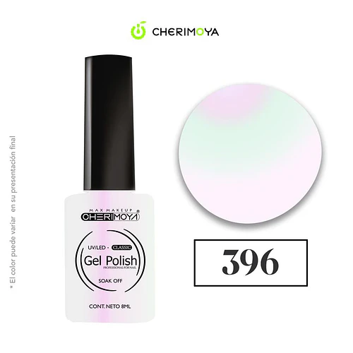 Esmalte Gel Polish Classic 396 Soak Off Cherimoya 8ml - Chuys Beautys | Chuy's Beautys