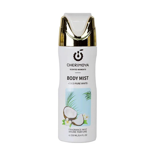 Body Mist Coco Pure White Cherimoya 250 ml - Chuys Beautys | Chuy's Beautys