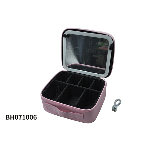 Organizador de maquillaje con espejo y luz LED BH071006 - Chuys Beautys | Chuy's Beautys