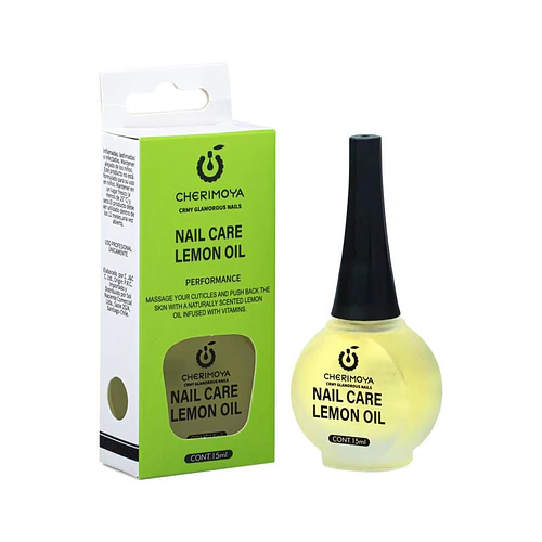 Aceite para Uñas Cherimoya con Vitamina y Aroma a Limón 15ml - Chuys Beautys | Chuy's Beautys