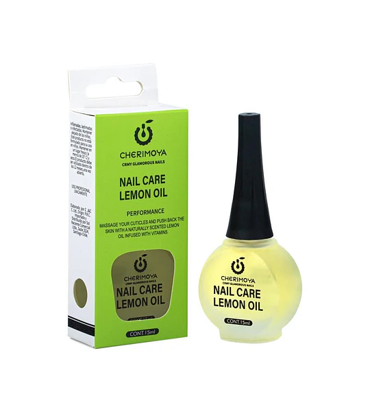 Aceite para Uñas Cherimoya con Vitamina y Aroma a Limón 15ml