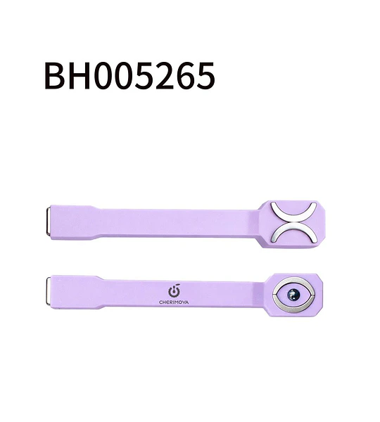 Pulsera de silicona con diseño X y ojo Cherimoya BH005265