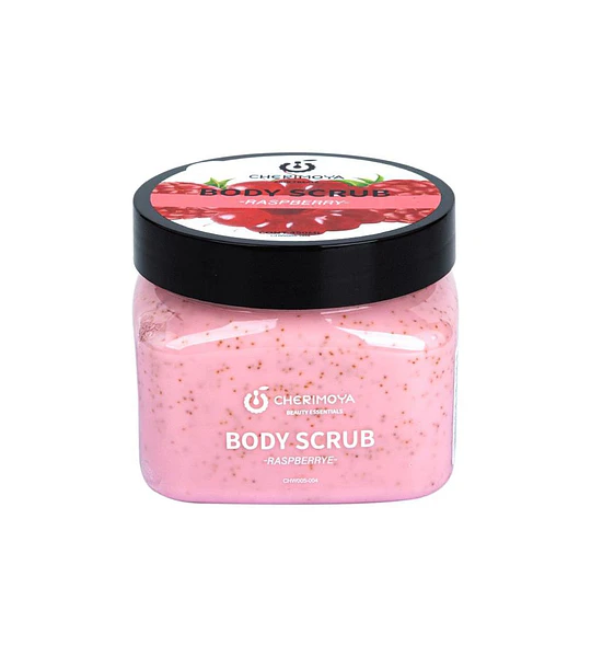 Exfoliante Corporal de Frambuesa Cherimoya para Piel Suave