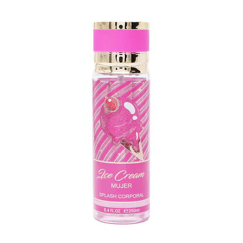 Splash Corporal 250ml Mujer - Ice Cream - Flamenco | Chuy's Beautys