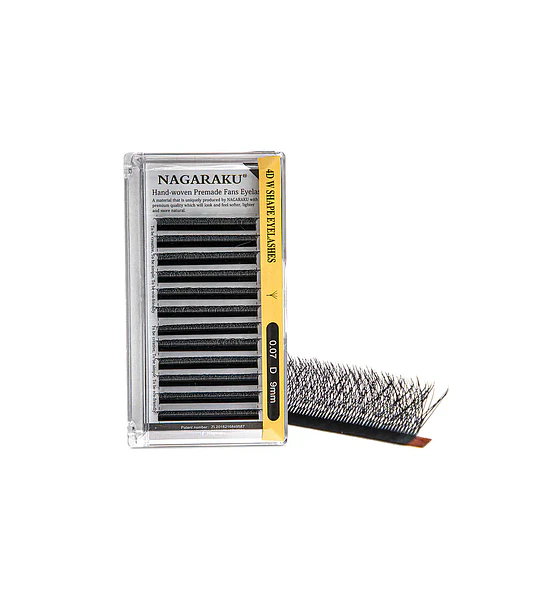 Pestañas 4D 0.07D 9mm