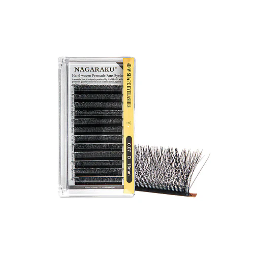 Pestañas 4D 0.07D 15mm - Flamenco | Chuy's Beautys
