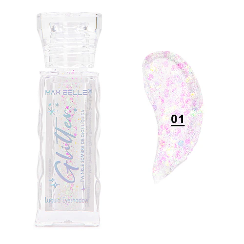 Sombra Líquida Glitter Twinkle Magic - Flamenco | Chuy's Beautys