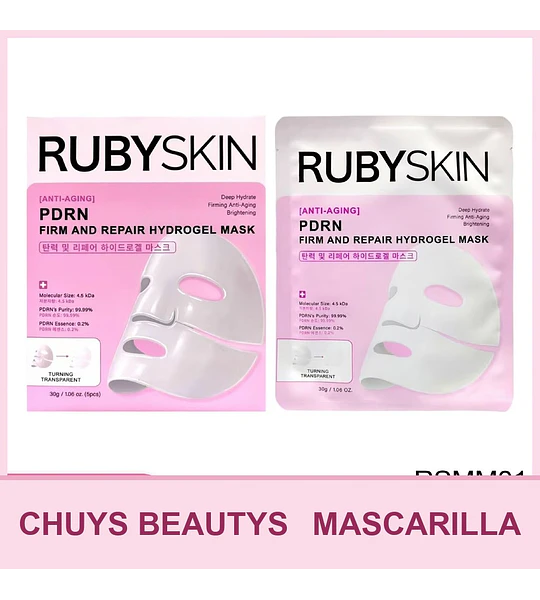 Mascarilla Facial Blanqueadora, Reparadora Y Reafirmante Pdrn