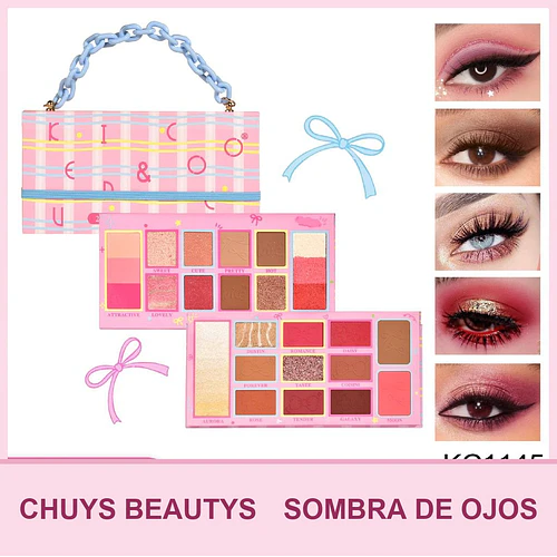 Paleta De Sombras De 26 Colores KC1145 - Chuys Beautys | Chuy's Beautys