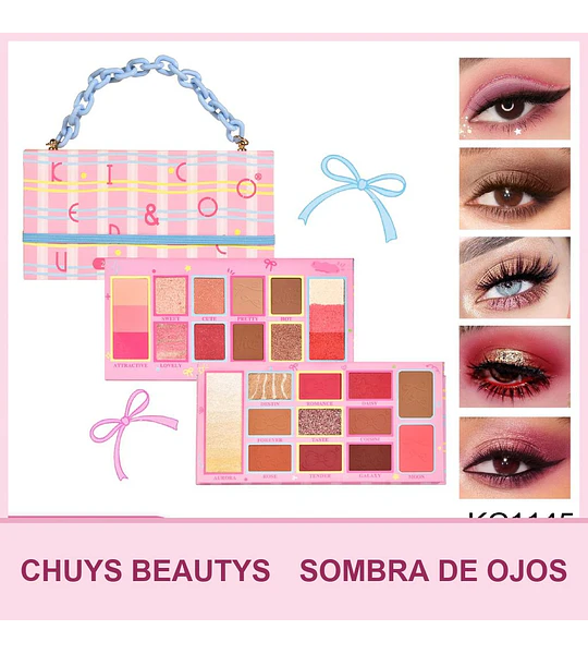 Paleta De Sombras De 26 Colores KC1145