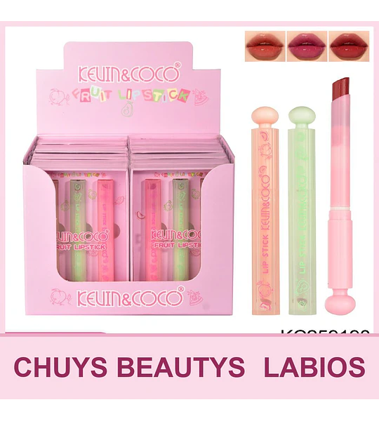Lapices Labiales 3 Colores