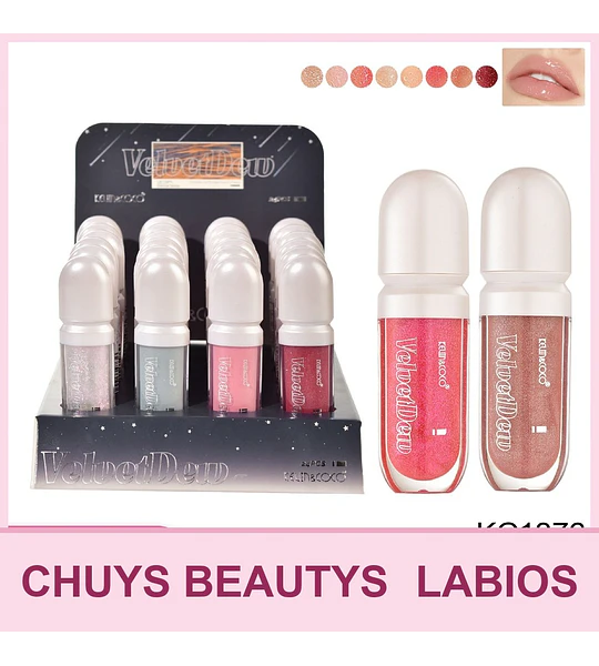 Brillos Labiales Velvet Dew Pearl