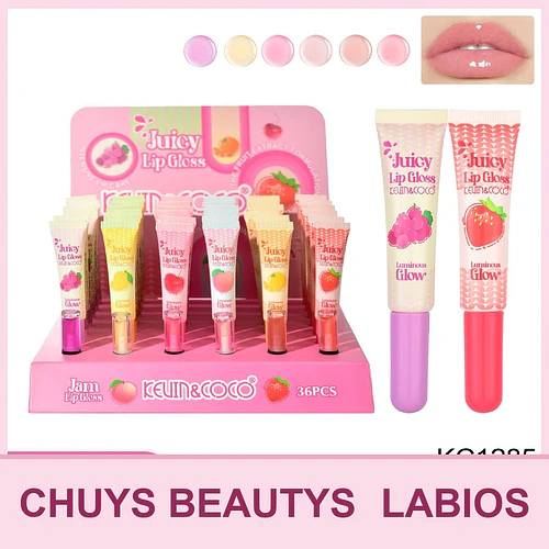 Brillos Labiales Frutales - Chuys Beautys | Chuy's Beautys