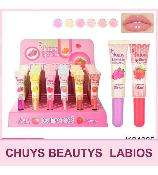Brillos Labiales Frutales