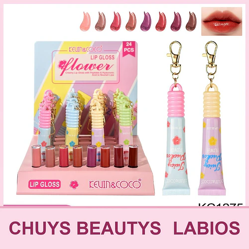 Brillos Labiales Con Llavero - Chuys Beautys | Chuy's Beautys