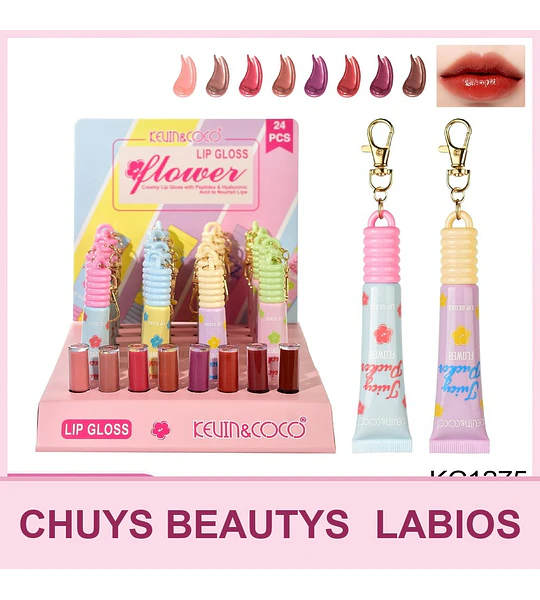 Brillos Labiales Con Llavero