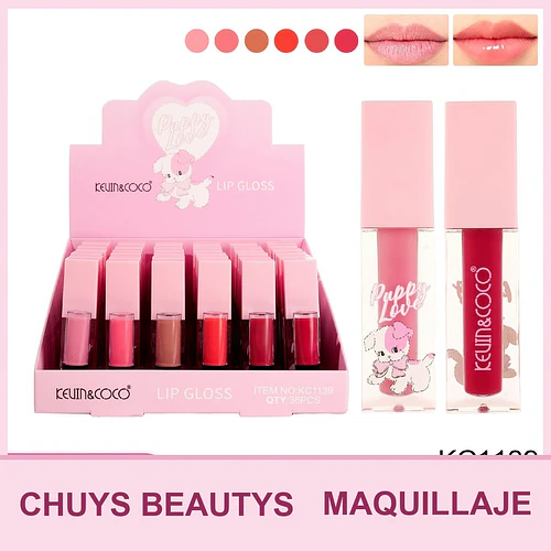 Brillos De Labios Puppy Love - Chuys Beautys | Chuy's Beautys