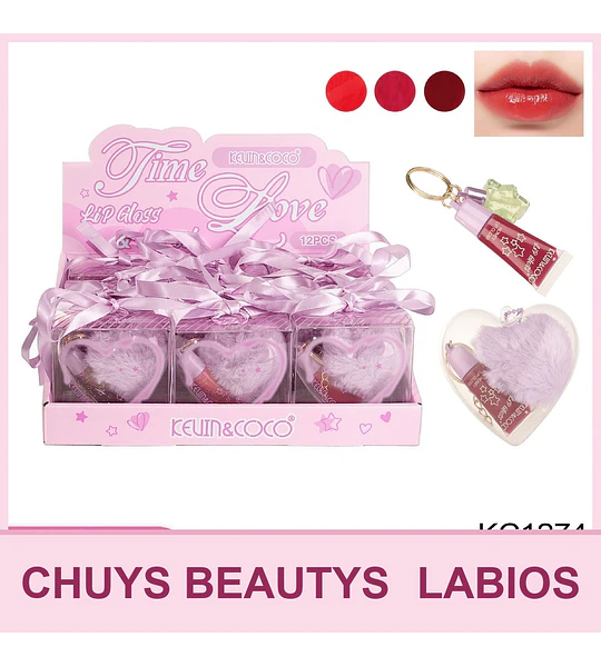 Brillo de Labios Charm Heart KC1274