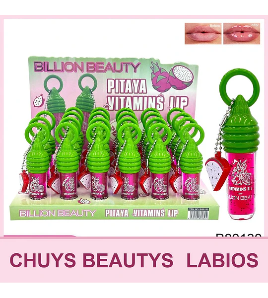 Aceite De Labios De Pitaya Con Vitaminas