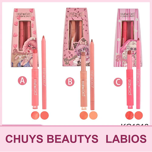 Set Lip Combo Sweet Hearth KC1016 - Chuys Beautys | Chuy's Beautys