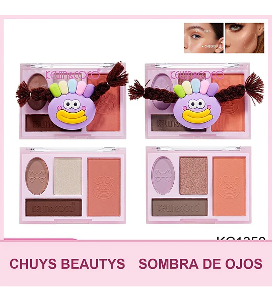 Paleta De Sombras Twisted Braids KC1520
