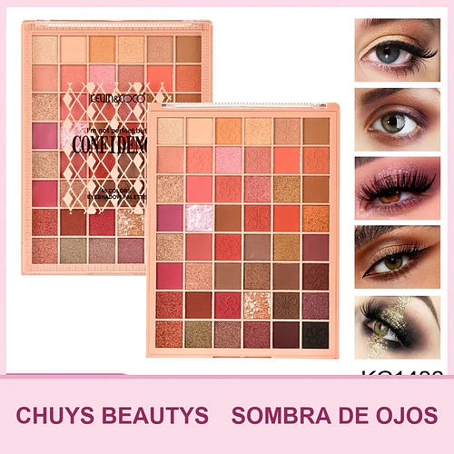 Paleta De Sombras De Ojos Harmony Starry Sky De 48 Colores - Chuys Beautys | Chuy's Beautys