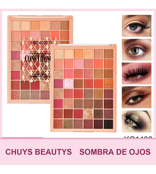 Paleta De Sombras De Ojos Harmony Starry Sky De 48 Colores